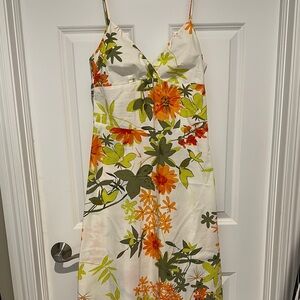 Floral Spaghetti Strap Dress